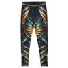 all-over-print-leggings-white-back-6ae368f788b03.jpg Celestial Wing Frequency – Recode & Vitality Leggings | Spiritual Affirmation Yoga & Activewear Leggings